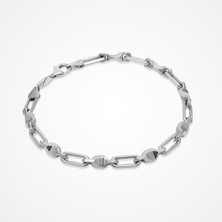 Desmos Men's Sterling Silver Max Bracelet 8