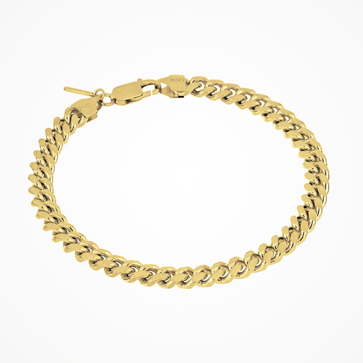 Desmos Men's 18K Gold Plated Bombe Bracelet 8