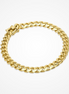 Desmos Men's 18K Gold Plated Miami 250 Cuban Bracelet