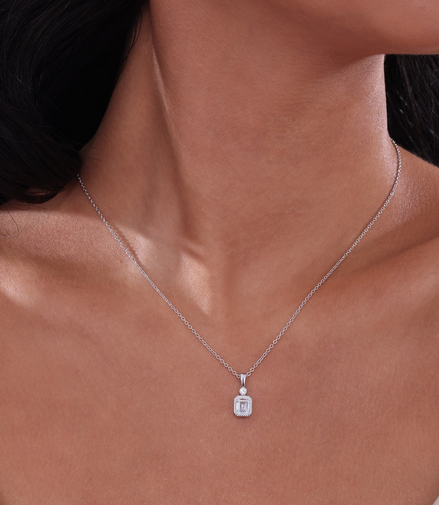 Lafonn 0.91 CTW Simulated Diamond April Birthstone Necklace