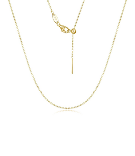 Lafonn 18" Gold Plated Venus Bolo Chain