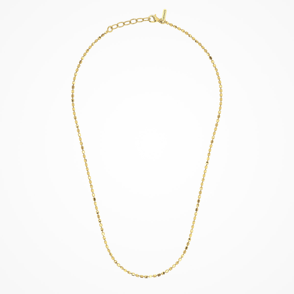 Desmos 18K Yellow Gold Design Mirror Necklace 18