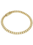 Desmos Two Tone Infinity Round 5 Row Bracelet 7"
