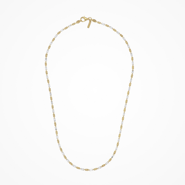 Desmos Two Tone Design Legacy Necklace 16"