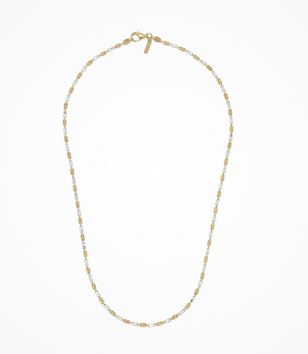 Desmos Two Tone Design Legacy Necklace 16"