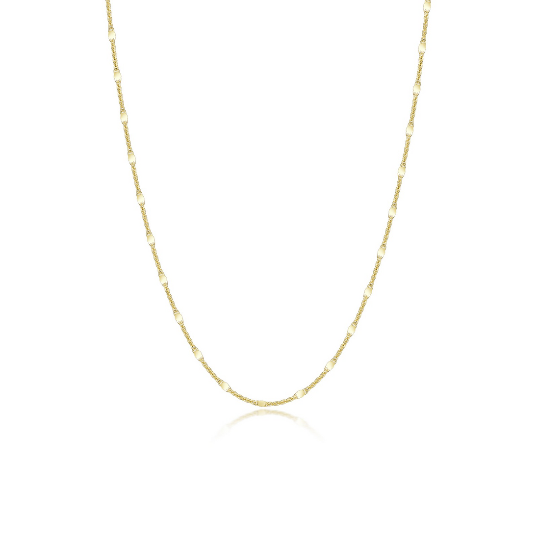 Lafonn Gold Plated Stella Chain 20"