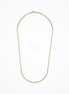 Desmos Italian Made 18K Yellow Gold Forza 20" Chain