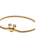 Disney Mickey Mouse Clasp Moments Snake Chain Bracelet Size 18