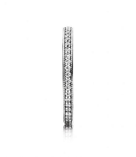 Pandora Timeless Hearts of Pandora Ring Size 8.5