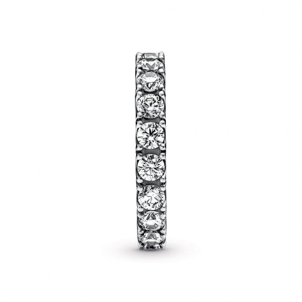 Pandora Sparkling Row Eternity Ring Size 7