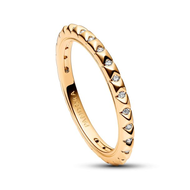 Pandora ME Pyramids Ring Size 8.5