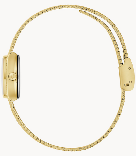 Bulova Ladies Classic Goddess Of Time Gold Plated Analog Watch