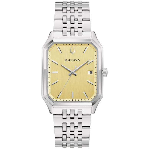 Bulova Men's Tony Bennett “We Are All Here” Champagne Dial Stainless Steel Watch