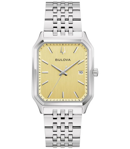 Bulova Men's Tony Bennett “We Are All Here” Champagne Dial Stainless Steel Watch