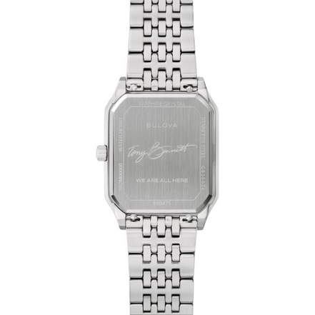 Bulova Men's Tony Bennett “We Are All Here” Champagne Dial Stainless Steel Watch