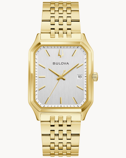 Bulova Tony Bennett “We Are All Here” Silver Dial Gold-Tone Bracelet Watch