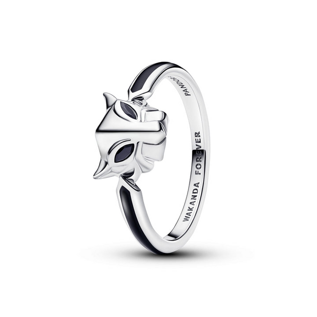 Pandora Marvel Black Panther Ring Size 7