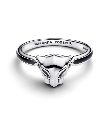 Pandora Marvel Black Panther Ring Size 7