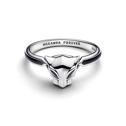 Pandora Marvel Black Panther Ring Size 7