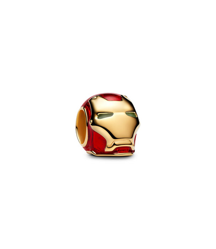 Pandora X Marvel 14K Gold-Plated Iron Man Helmet Charm