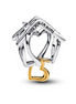 Pandora Home & Heart Two-Tone Charm