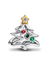 Pandora Christmas Tree Two-Tone Charm