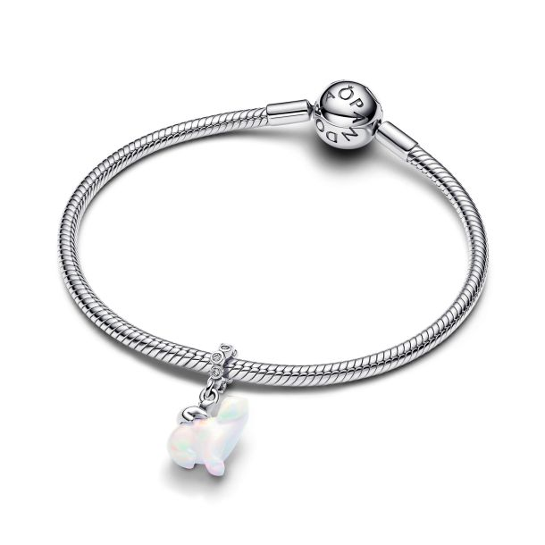 Pandora Polar Bear Mother & Cub Dangle Charm