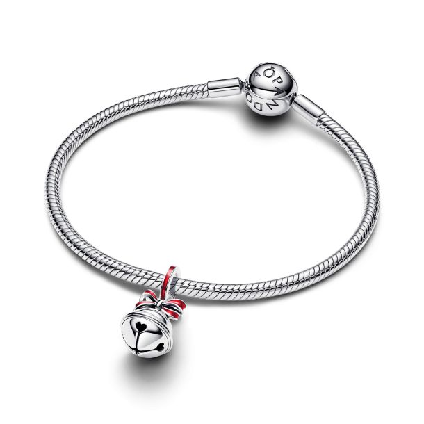 Pandora Holiday Bell Dangle Charm