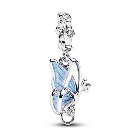 Pandora Moments Silver Winged Dangle Charm