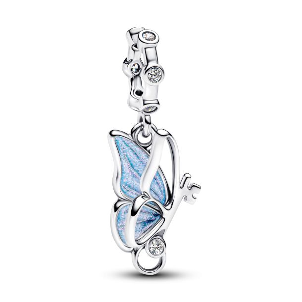 Pandora Moments Silver Winged Dangle Charm