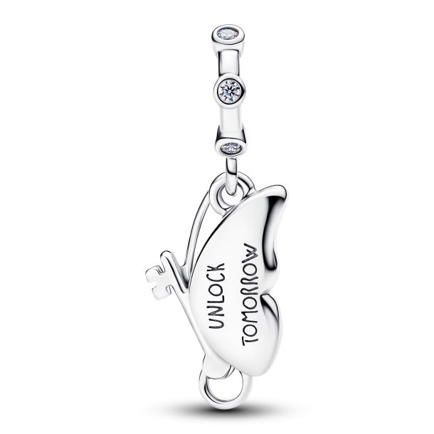 Pandora Moments Silver Winged Dangle Charm