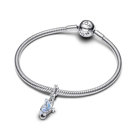 Pandora Moments Silver Winged Dangle Charm