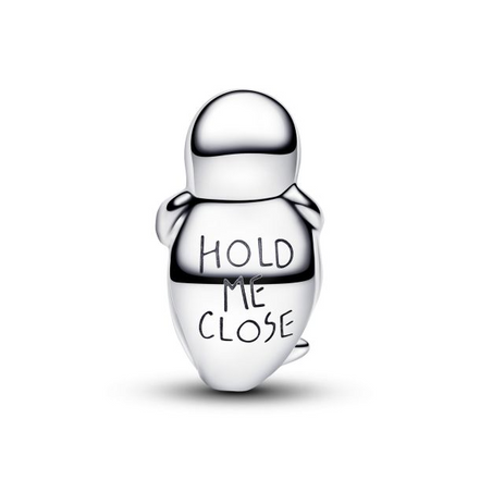 Pandora Moments Silver Iridescent Seal Charm