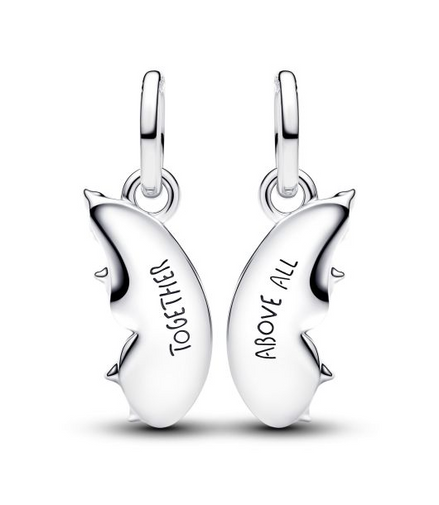Pandora Moments Silver Splitable Blue Butterfly Dangle Charm