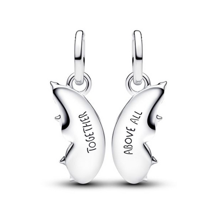 Pandora Moments Silver Splitable Blue Butterfly Dangle Charm