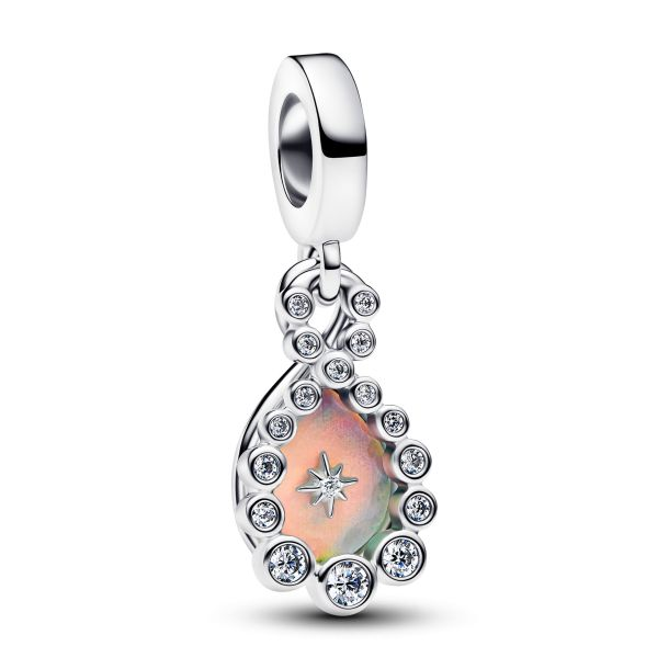 Pandora Opalescent Infinity Double Dangle Charm