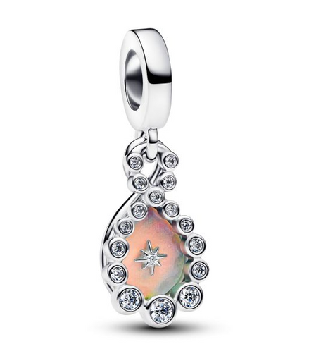 Pandora Opalescent Infinity Double Dangle Charm