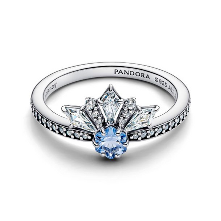 Pandora Disney Frozen Queen Elsa Tiara Ring Size 8.5