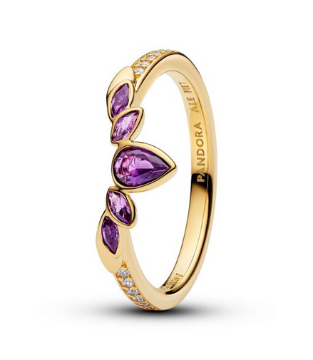 Pandora Disney Frozen Queen Anna Gold-Plated Tiara Ring Size 9
