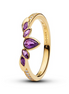 Pandora X Disney 14K Gold-Plated Frozen Queen Anna Tiara Ring Size 9