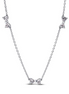 Pandora Bow Station Chain Necklace