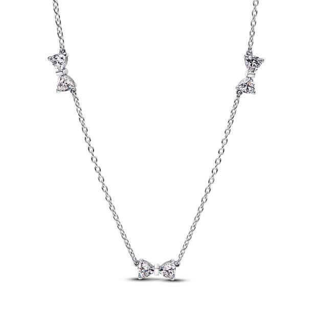 Pandora Bow Station Chain Necklace