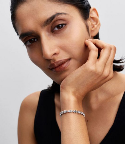 Pandora Bow Chain Bracelet Size 18