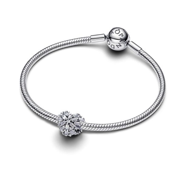 Pandora Sparkling Heart Charm