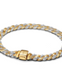 Pandora Timeless Two-Tone Pavé Cuban Chain Bracelet Size 16