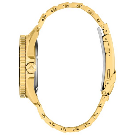Citizen Men's Promaster Dive Gold-Plated Eco-Drive Green Dial Bracelet Watch