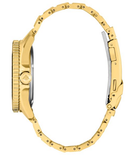 Citizen Men's Promaster Dive Gold-Plated Eco-Drive Green Dial Bracelet Watch