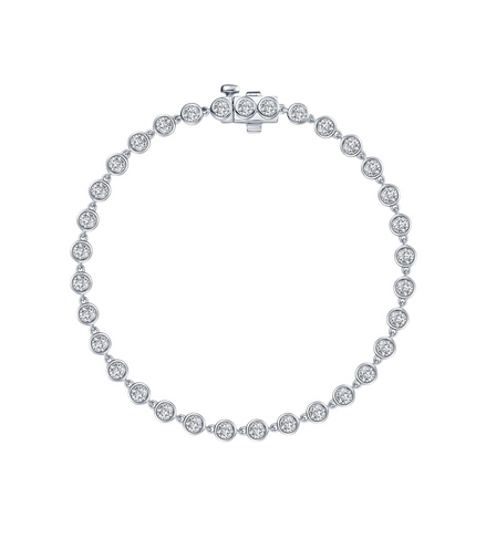Lafonn 3.52 CTW Simulated Diamond Bezel Tennis Bracelet