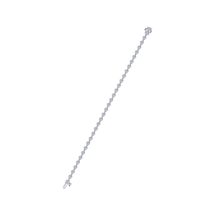 Lafonn 3.52 CTW Simulated Diamond Bezel Tennis Bracelet