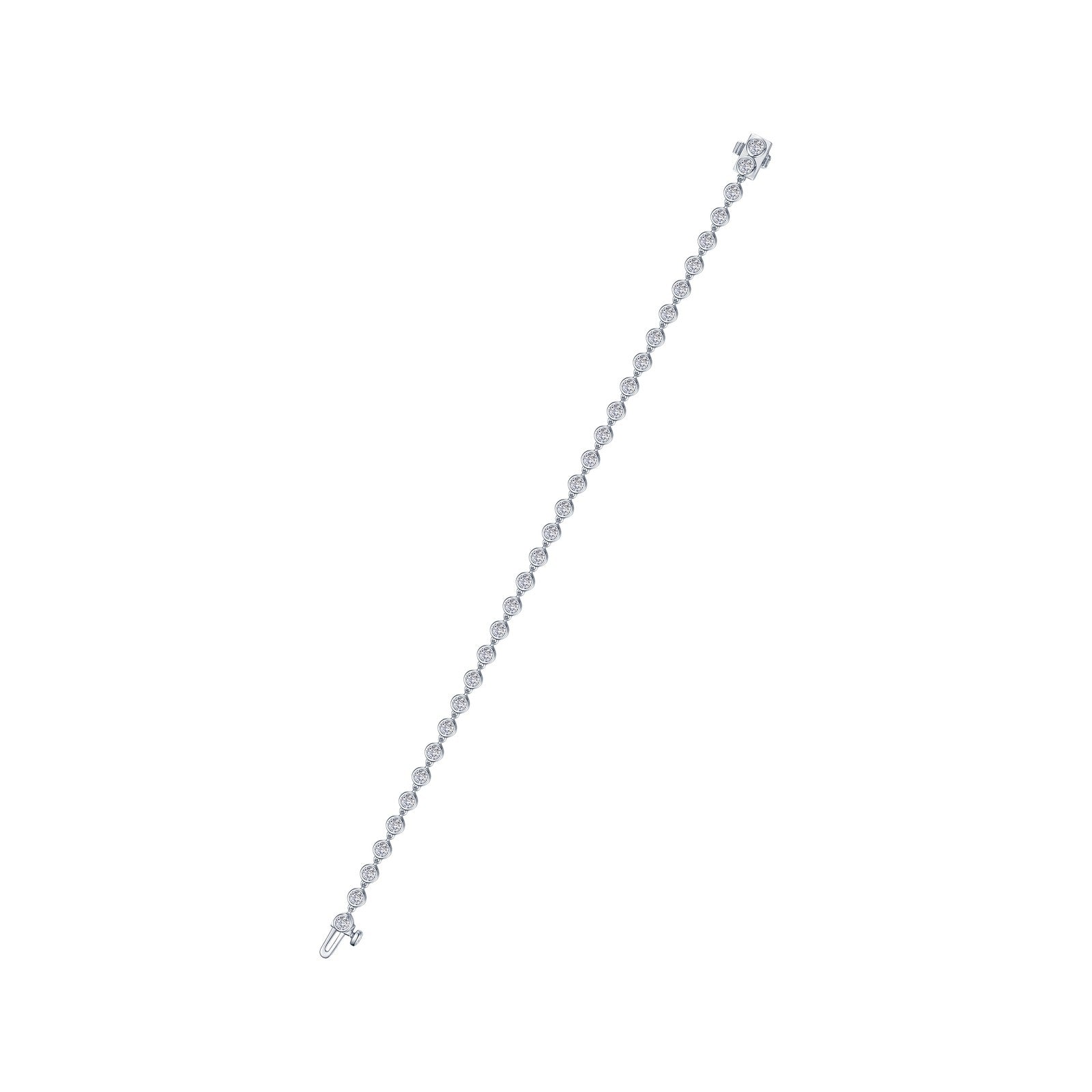 Lafonn 3.52 CTW Simulated Diamond Bezel Tennis Bracelet